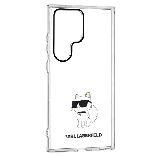 Husa pentru Samsung Galaxy S24 Ultra S928, Karl Lagerfeld, IML Luxury Choupette, Transparenta