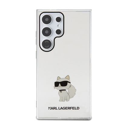 Husa pentru Samsung Galaxy S24 Ultra S928, Karl Lagerfeld, IML Luxury Choupette, Transparenta