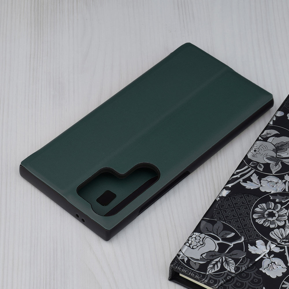 Husa pentru Samsung Galaxy S24 Ultra S928, Techsuit, eFold, Verde