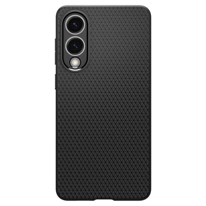 Husa pentru Samsung Galaxy S25 Edge S937, Spigen, Liquid Air, Neagra Mata ACS09420