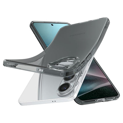 Husa pentru Samsung Galaxy S25 Edge S937, Spigen, Liquid Crystal, Fumurie ACS09426