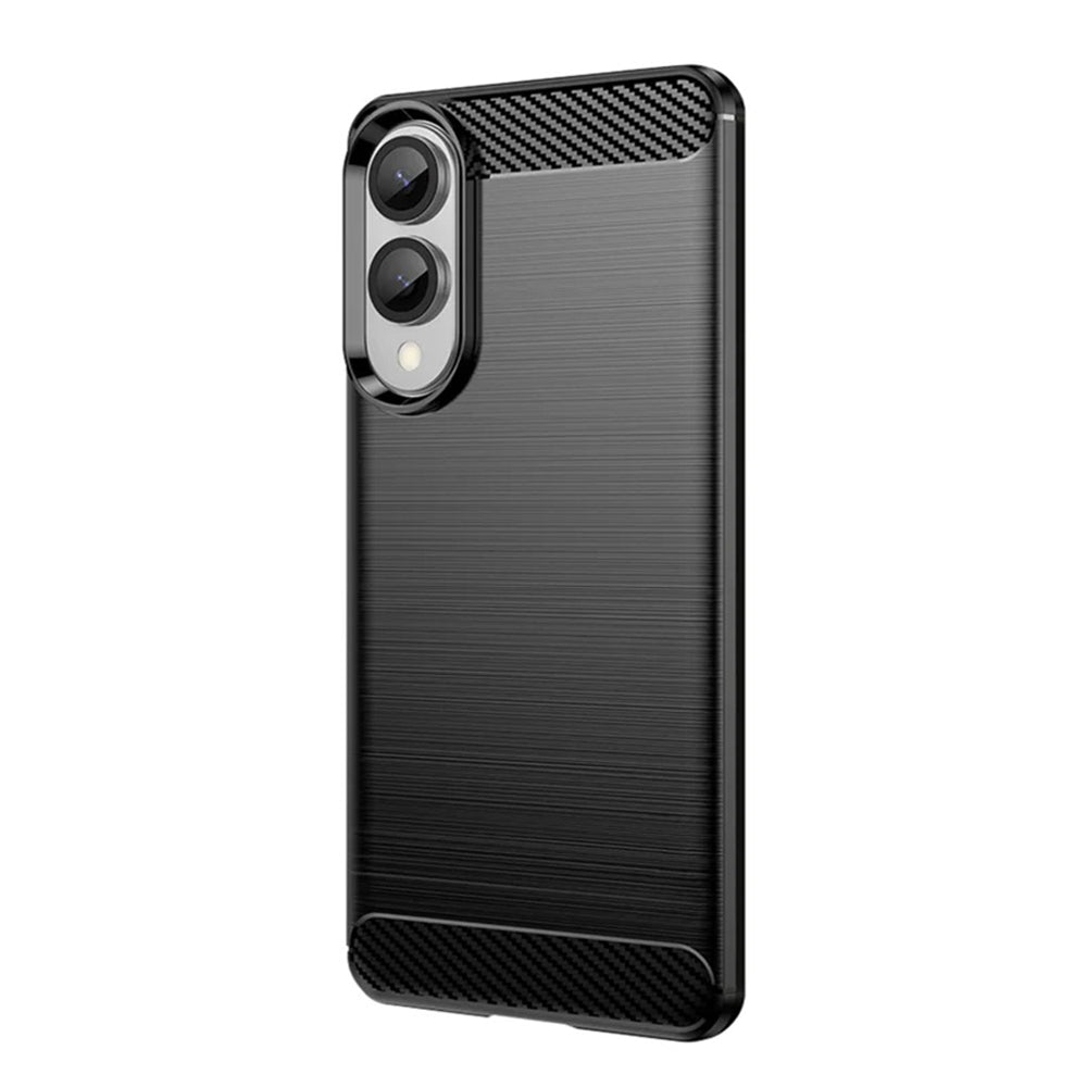 Husa pentru Samsung Galaxy S25 Edge S937, Techsuit, Carbon, Neagra