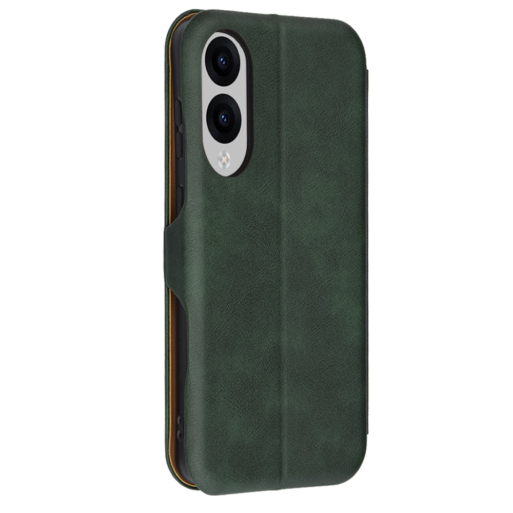 Husa pentru Samsung Galaxy S25 Edge S937, Techsuit, Safe Wallet Plus, Verde