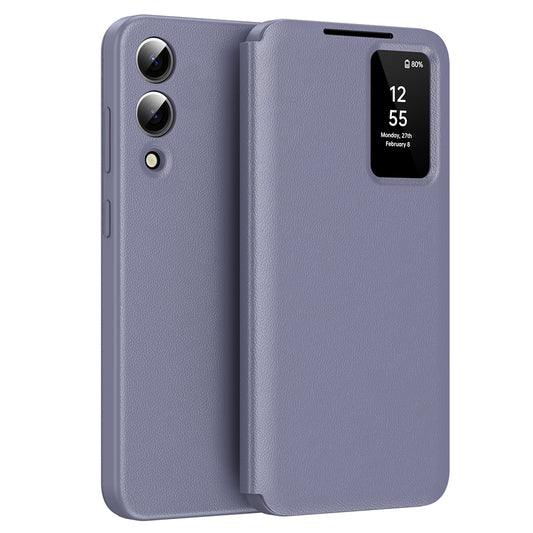 Husa pentru Samsung Galaxy S25 Edge S937, Techsuit, SmartView, Mov