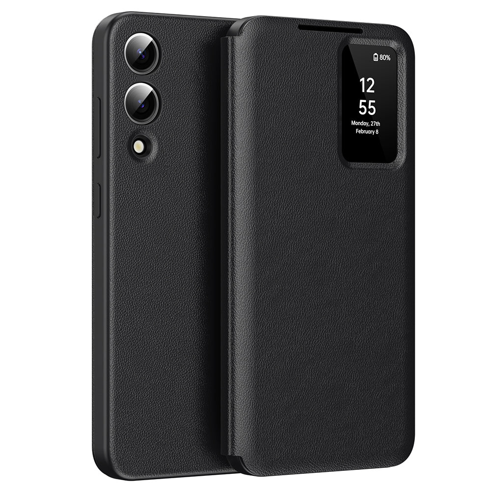 Husa pentru Samsung Galaxy S25 Edge S937, Techsuit, SmartView, Neagra