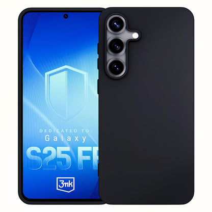 Husa pentru Samsung Galaxy S25 FE, 3MK, Neagra Mata
