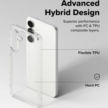 Husa pentru Samsung Galaxy S25 FE, Ringke, Fusion, Transparenta Mata