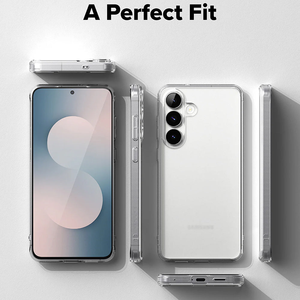 Husa pentru Samsung Galaxy S25 FE, Ringke, Fusion, Transparenta Mata