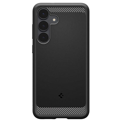 Husa pentru Samsung Galaxy S25 FE, Spigen, Rugged Armor, Neagra Mata ACS10025