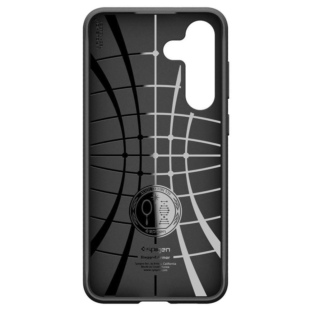 Husa pentru Samsung Galaxy S25 FE, Spigen, Rugged Armor, Neagra Mata ACS10025