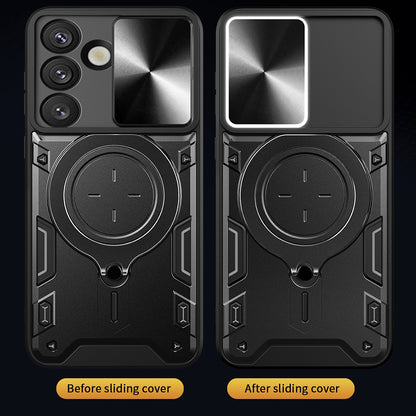 Husa pentru Samsung Galaxy S25 FE, Techsuit, CamGuard Pro, Rosie