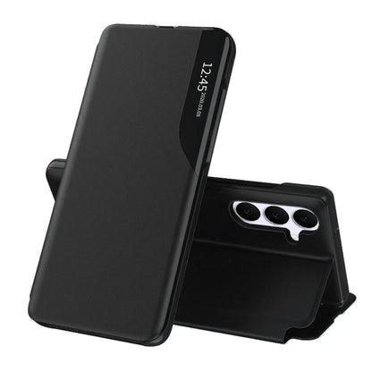 Husa pentru Samsung Galaxy S25 FE, Techsuit, eFold, Neagra
