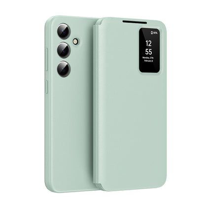 Husa pentru Samsung Galaxy S25 FE, Techsuit, SmartView, Verde