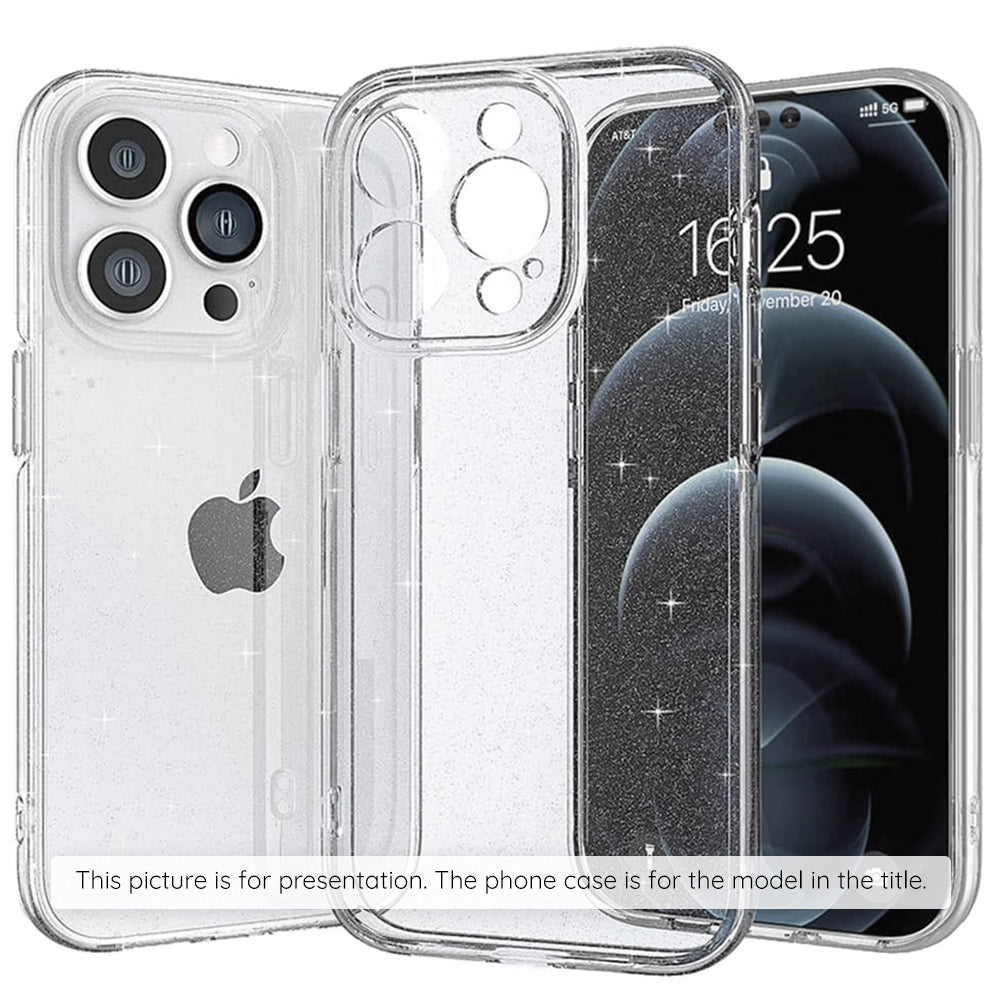 Husa pentru Samsung Galaxy S25 FE, Techsuit, SparkleSkin, Transparenta