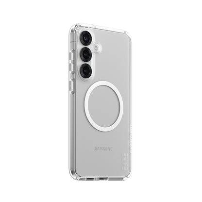 Husa pentru Samsung Galaxy S25+ S936, PanzerGlass, Care Urban Combat, Transparenta Alba