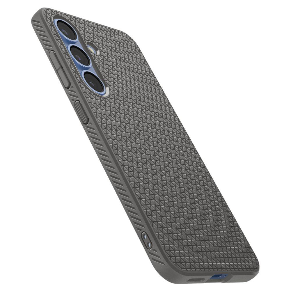 Husa pentru Samsung Galaxy S25+ S936, Spigen, Liquid Air, Gri ACS08980