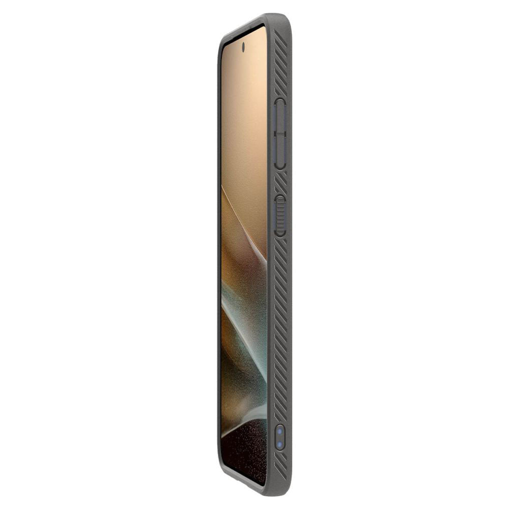 Husa pentru Samsung Galaxy S25+ S936, Spigen, Liquid Air, Gri ACS08980