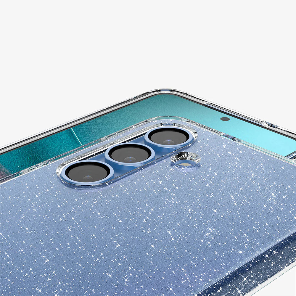 Husa pentru Samsung Galaxy S25+ S936, Spigen, Liquid Crystal Glitter, Transparenta