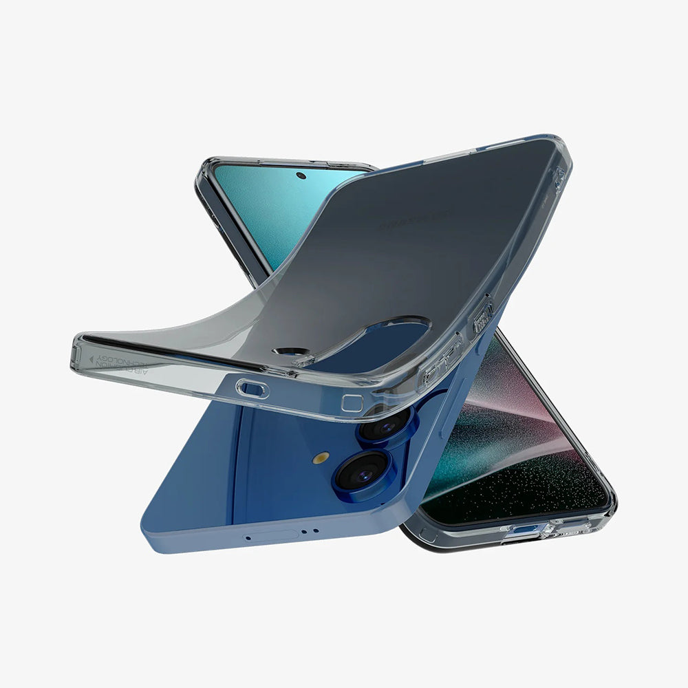 Husa pentru Samsung Galaxy S25+ S936, Spigen, Liquid Crystal, Fumurie ACS08975