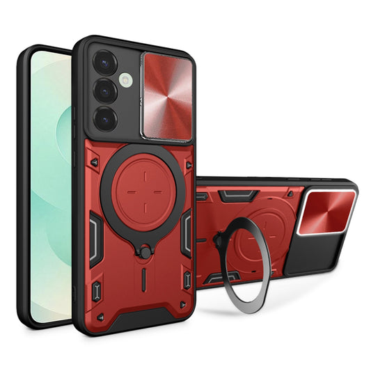 Husa pentru Samsung Galaxy S25+ S936, Techsuit, CamGuard Pro, Rosie