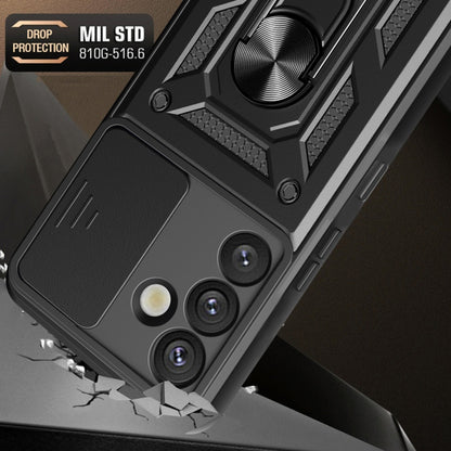 Husa pentru Samsung Galaxy S25+ S936, Techsuit, CamShield, Roz