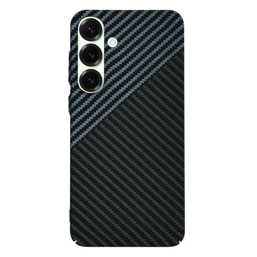 Husa pentru Samsung Galaxy S25+ S936, Techsuit, Carbonite FiberShell, Neagra Gri