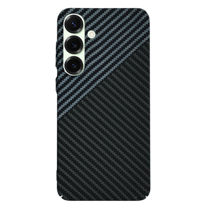 Husa pentru Samsung Galaxy S25+ S936, Techsuit, Carbonite FiberShell, Neagra Gri