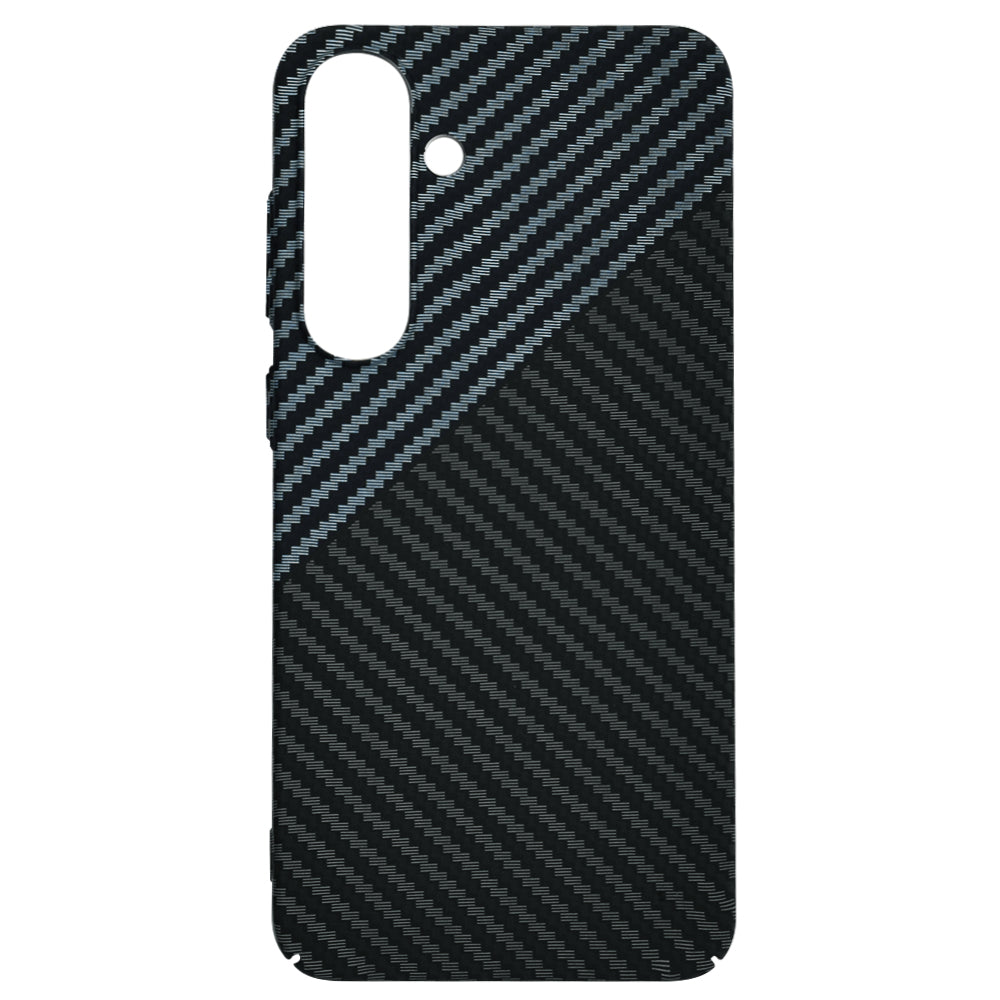 Husa pentru Samsung Galaxy S25+ S936, Techsuit, Carbonite FiberShell, Neagra Gri