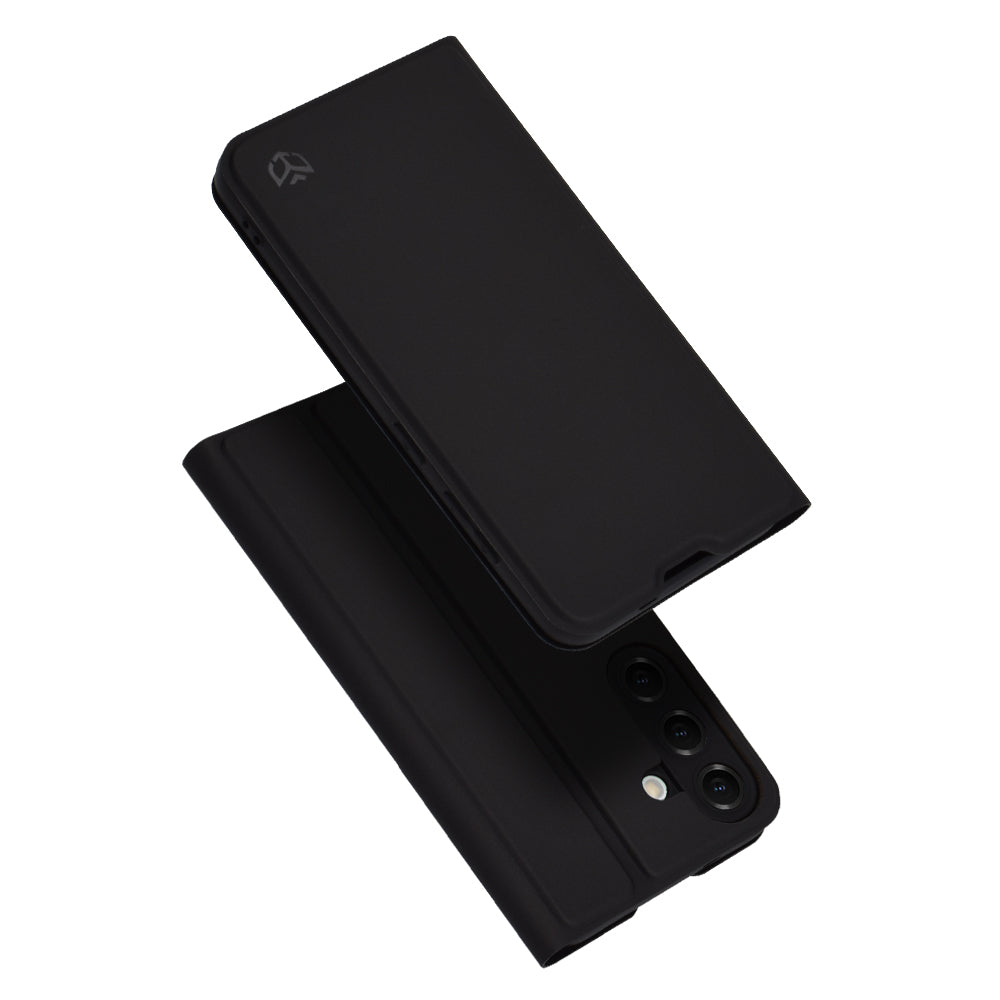 Husa pentru Samsung Galaxy S25+ S936, Techsuit, Magskin Book, Neagra