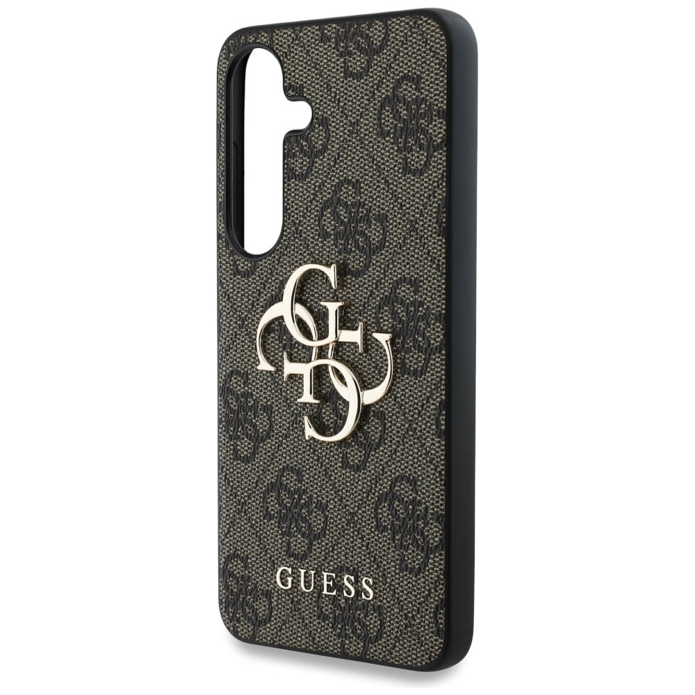 Husa pentru Samsung Galaxy S25 S931, Guess, 4G Big Logo, Maro