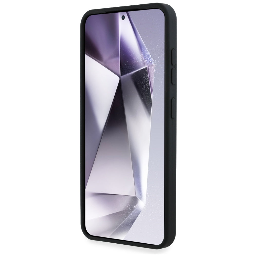 Husa pentru Samsung Galaxy S25 S931, Karl Lagerfeld, Silicone Sign Metal Logo, Neagra