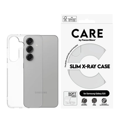 Husa pentru Samsung Galaxy S25 S931, PanzerGlass, Care Fashionable, Transparenta