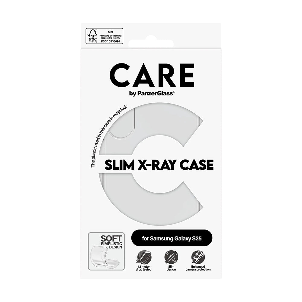 Husa pentru Samsung Galaxy S25 S931, PanzerGlass, Care Fashionable, Transparenta