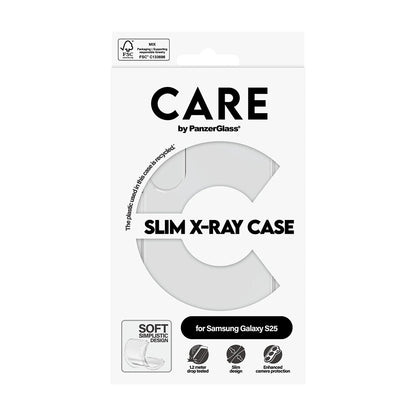Husa pentru Samsung Galaxy S25 S931, PanzerGlass, Care Fashionable, Transparenta