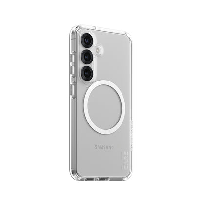 Husa pentru Samsung Galaxy S25 S931, PanzerGlass, Care Urban Combat, Transparenta Alba