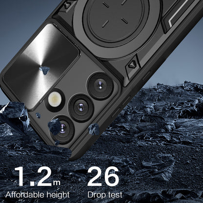 Husa pentru Samsung Galaxy S25 S931, Techsuit, CamGuard Pro, Mov