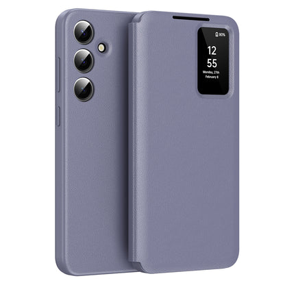 Husa pentru Samsung Galaxy S25 S931, Techsuit, SmartView, Mov
