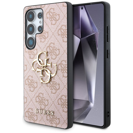 Husa pentru Samsung Galaxy S25 Ultra S938, Guess, 4G Big Logo, Roz