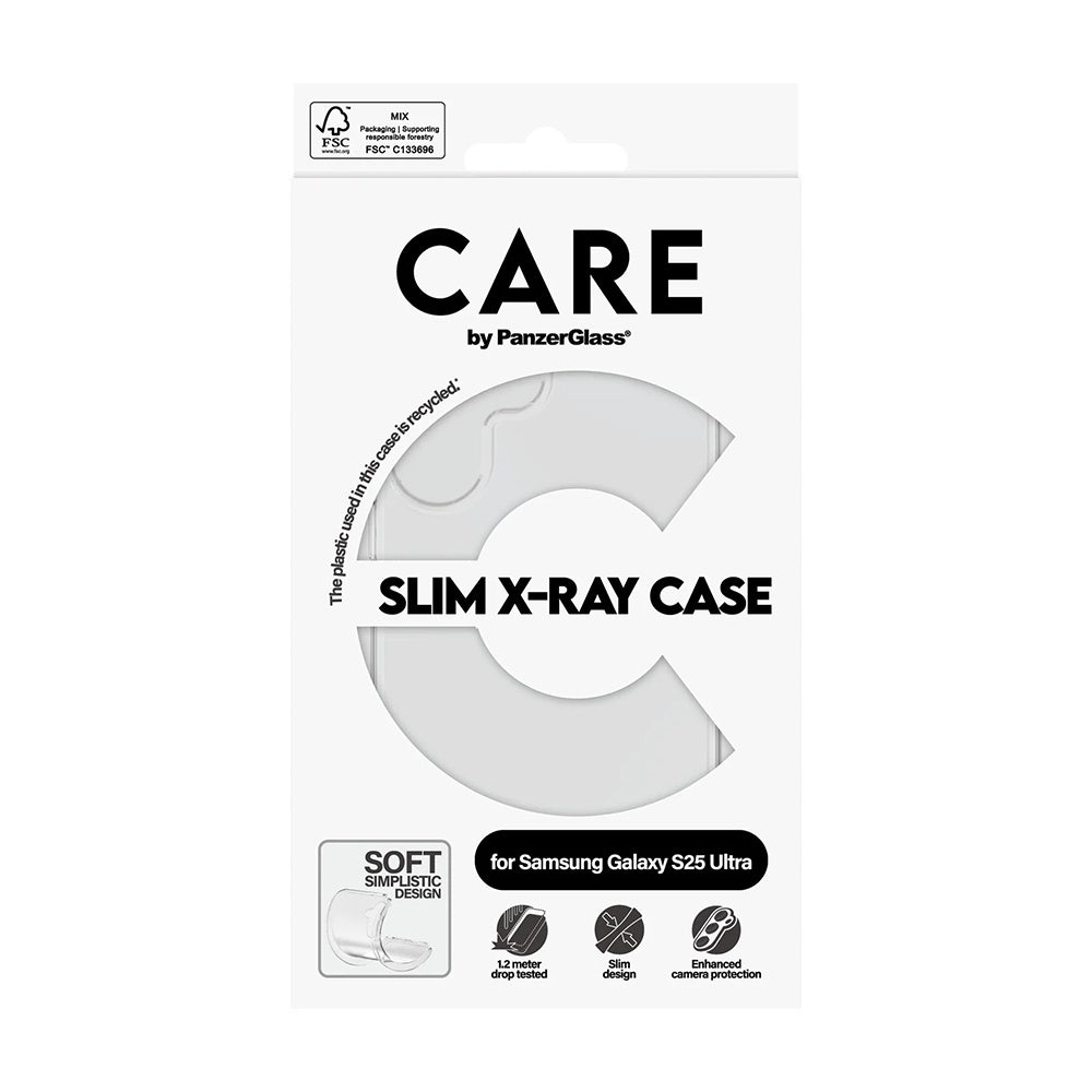 Husa pentru Samsung Galaxy S25 Ultra S938, PanzerGlass, Care Fashionable, Transparenta