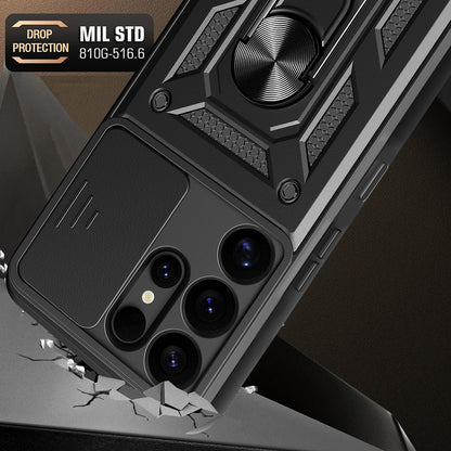Husa pentru Samsung Galaxy S25 Ultra S938, Techsuit, CamShield, Verde