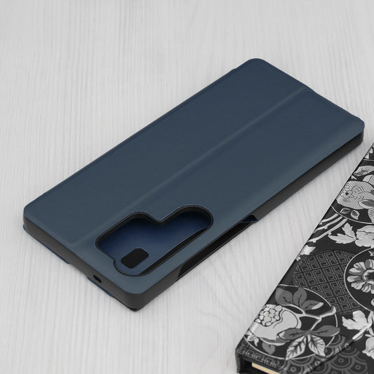 Husa pentru Samsung Galaxy S25 Ultra S938, Techsuit, eFold, Albastra Inchis