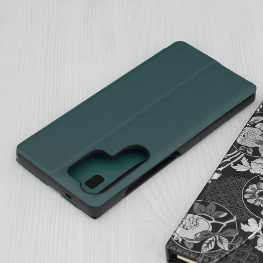 Husa pentru Samsung Galaxy S25 Ultra S938, Techsuit, eFold, Verde