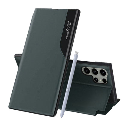 Husa pentru Samsung Galaxy S25 Ultra S938, Techsuit, eFold, Verde