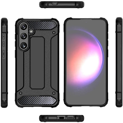 Husa pentru Samsung Galaxy S25 Ultra S938, Techsuit, Hybrid Armor, Neagra