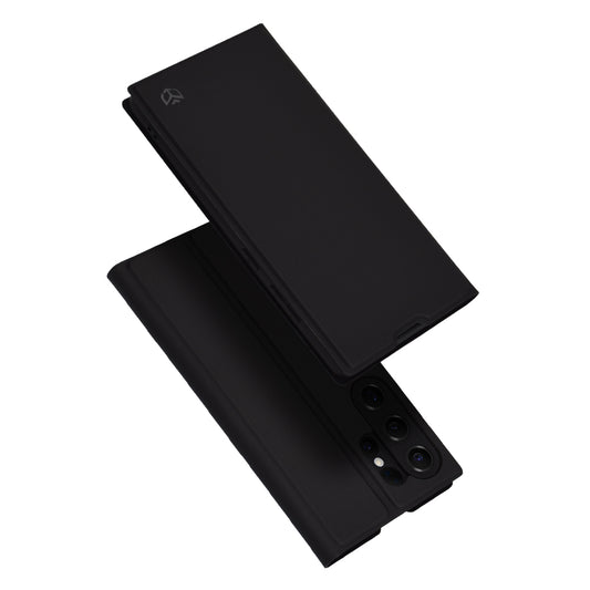 Husa pentru Samsung Galaxy S25 Ultra S938, Techsuit, Magskin Book, Neagra