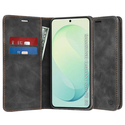 Husa pentru Samsung Galaxy S26 FE / S25 FE, Techsuit, Confy, Neagra