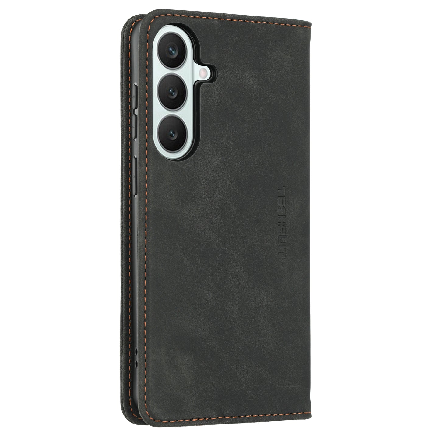 Husa pentru Samsung Galaxy S26 FE / S25 FE, Techsuit, Confy, Neagra