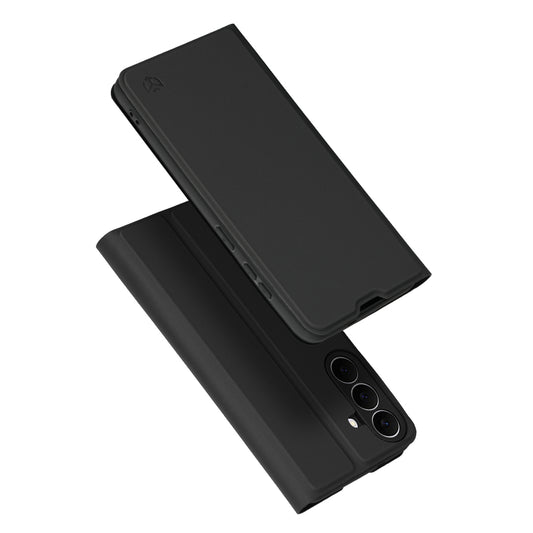 Husa pentru Samsung Galaxy S26 FE / S25 FE, Techsuit, Magskin Book, Neagra