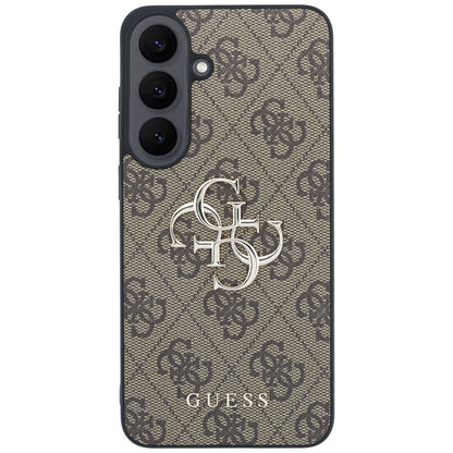 Husa pentru Samsung Galaxy S26 FE S741, Guess, 4G Metal Logo, Maro