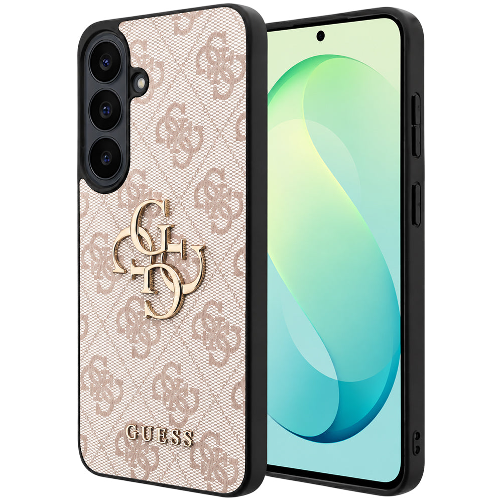 Husa pentru Samsung Galaxy S26 FE S741, Guess, 4G Metal Logo, Roz